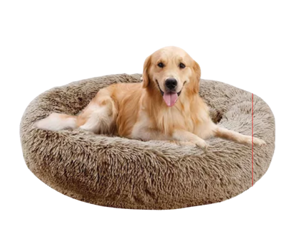 Cama Perro Mascota Antiestres Felpa