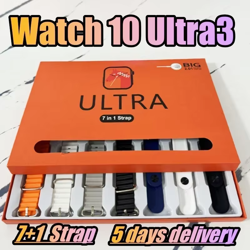 Reloj Smart Ultra 2 + 7 Correas