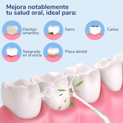 Irrigador bucal portatil